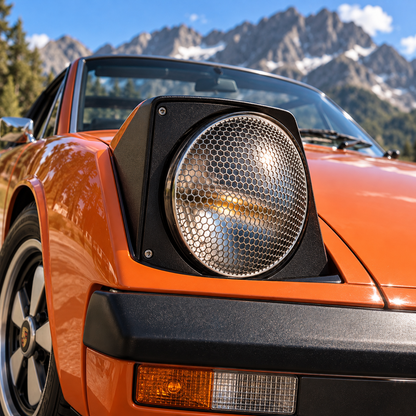 5¾" Round Headlight Mesh — (2 Pc Set)